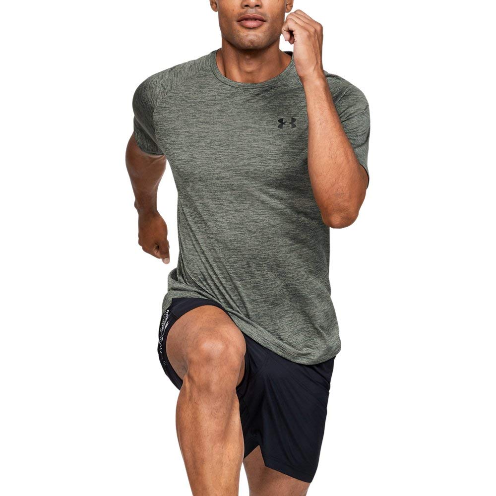 Under Armour Men Tech 2. Shortsleeve, Light and Breathable Sports T-Shirt, Gym Clothes, Wicks Away Sweat & Dries Very Fast
