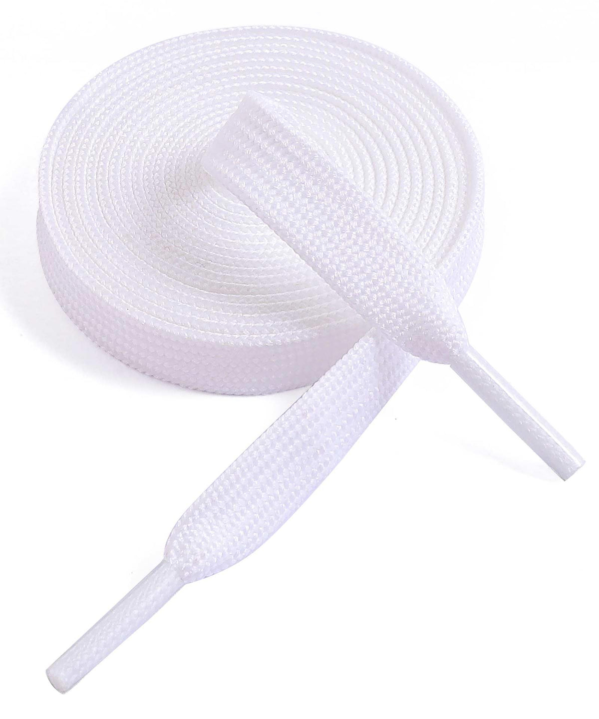 VSUDO Shoe Laces for Trainers, 5/16" Fine Weave Flat Shoelace for Sneaker