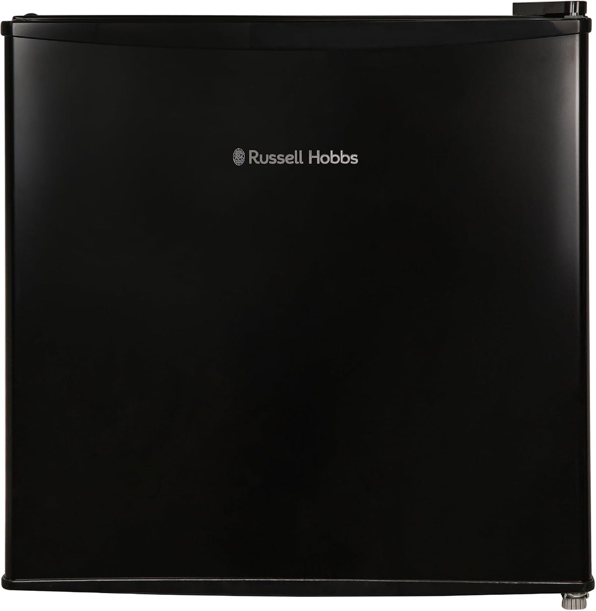 Russell Hobbs Table Top Larder Mini Fridge 43 Litre Capacity, Reversible Door & Adjustable Feet, Small Fridge, Manual Temperature Control, Ice Box, Black RHTTF0E1B