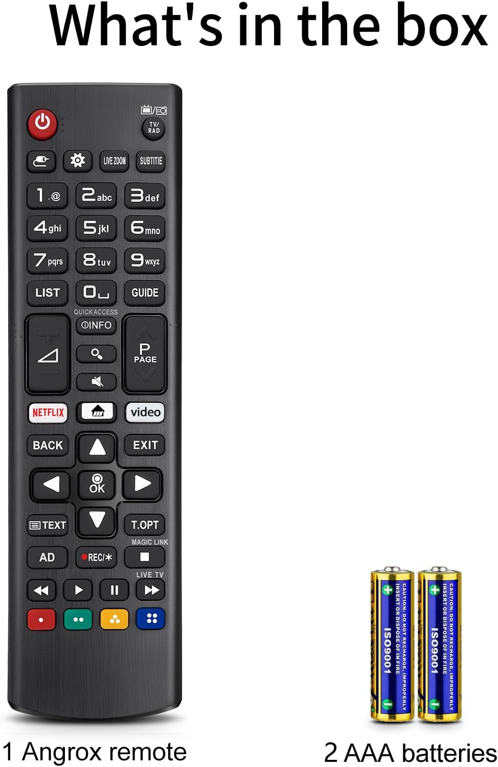 Universal for LG TV Remote, for LG Remote Control Smart TV Replacement