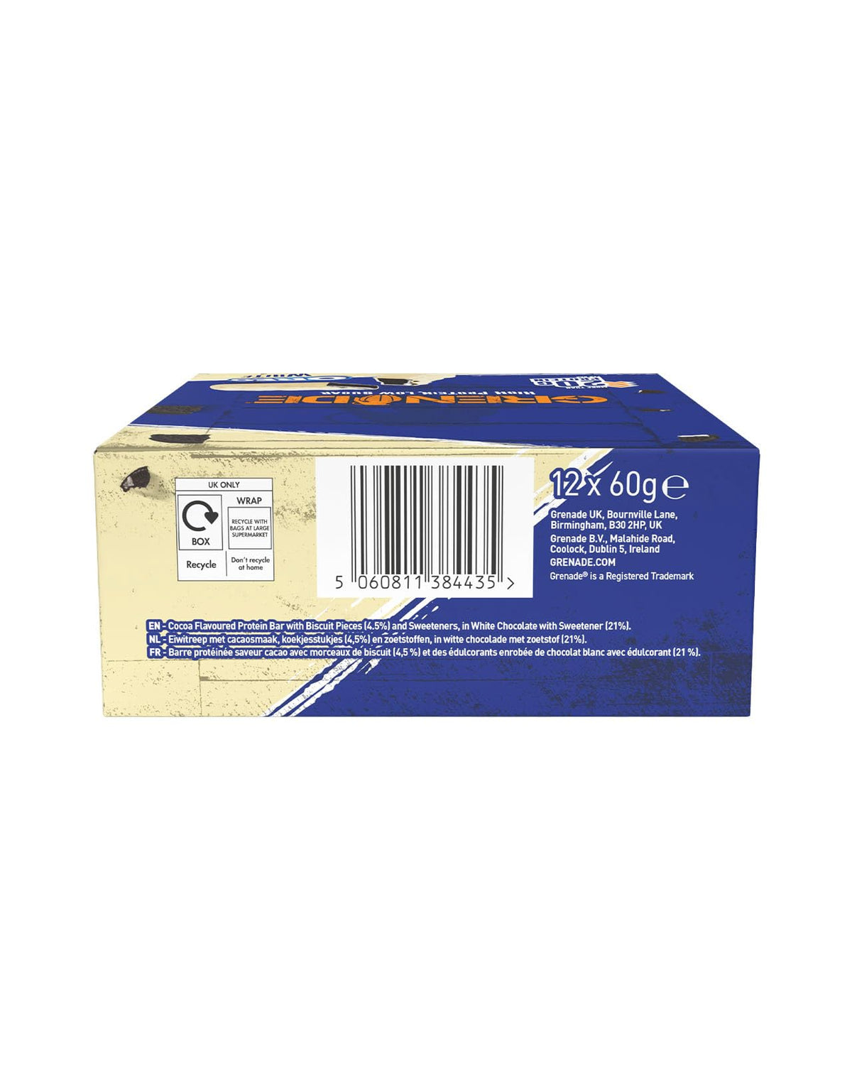 Grenade Chocolate Chip Salted Caramel Protein Bars, 12 x 60 g