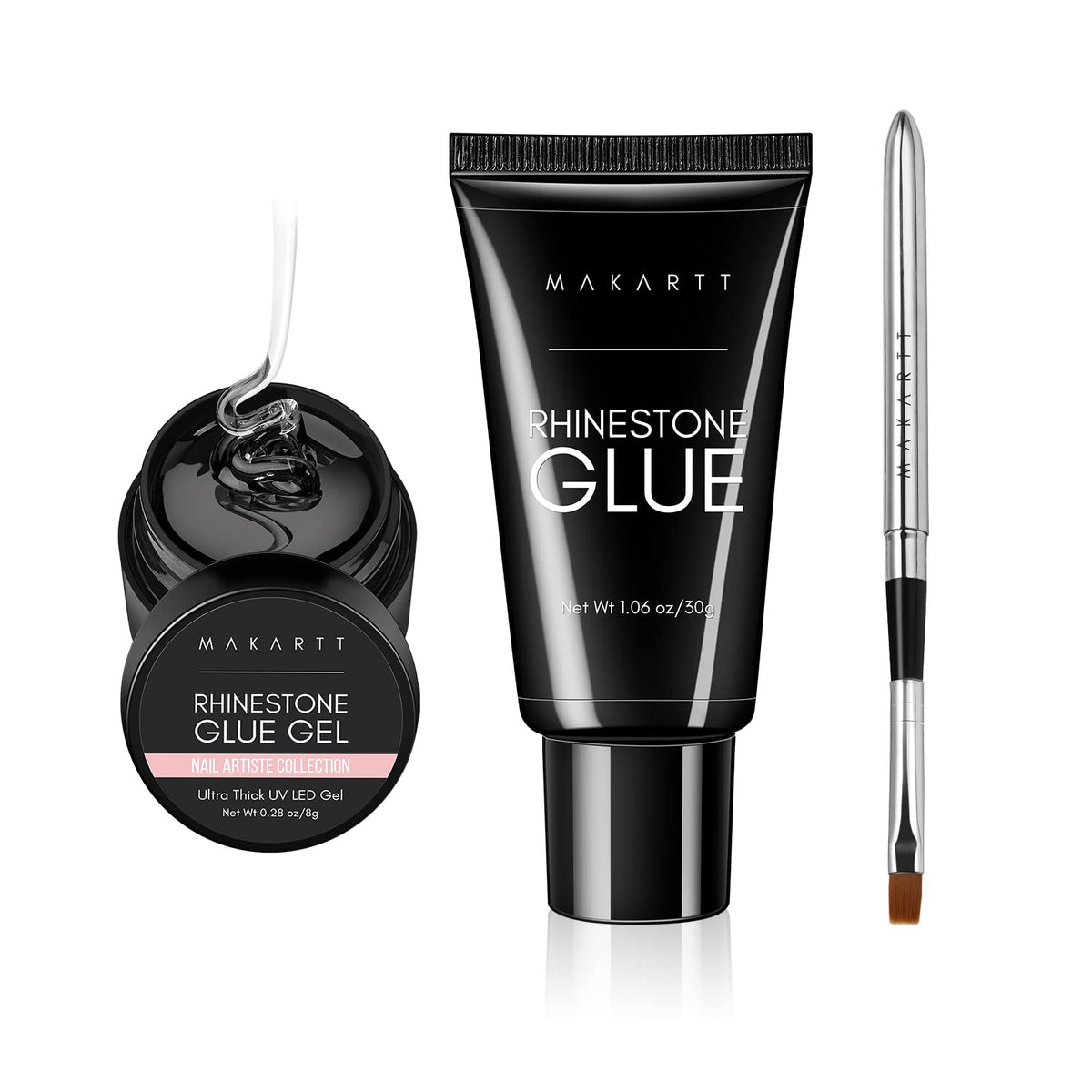 Makartt Nail Glue Extra Strong, New Super Semi Solid for Press-On Nails