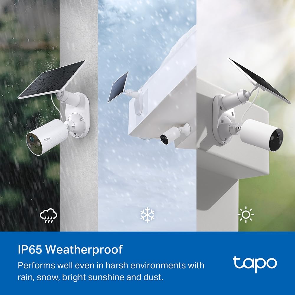 Tapo 2K QHD Wireless Indoor/Outdoor Smart Security Camera