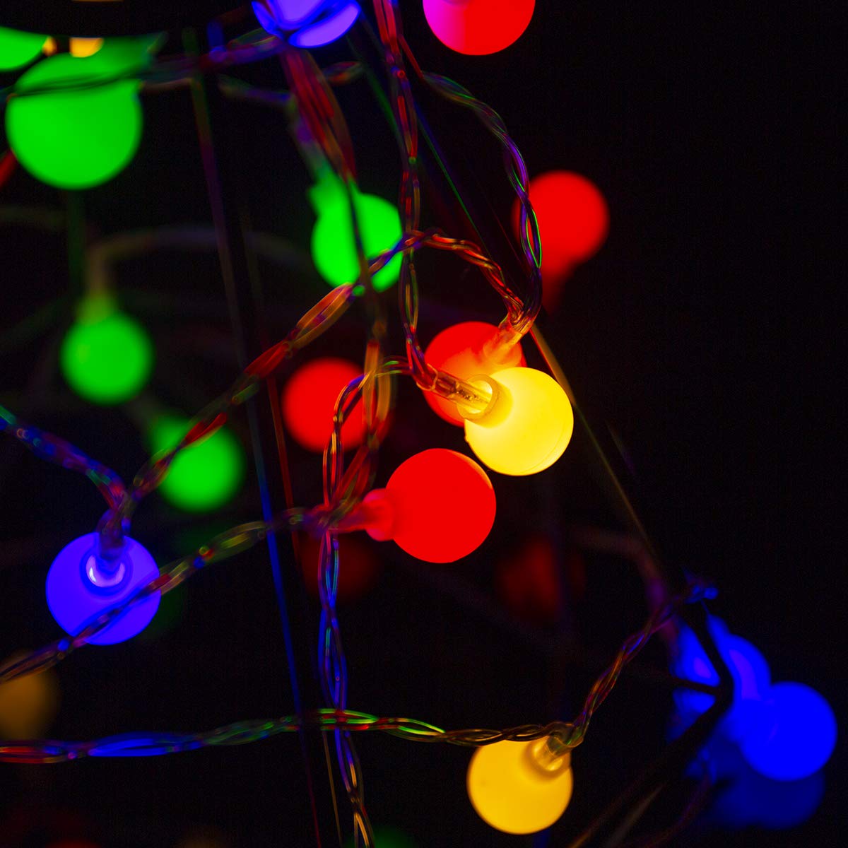 Fulighture Fairy Lights Battery Operated: 5m 16ft 40LED Snowflake