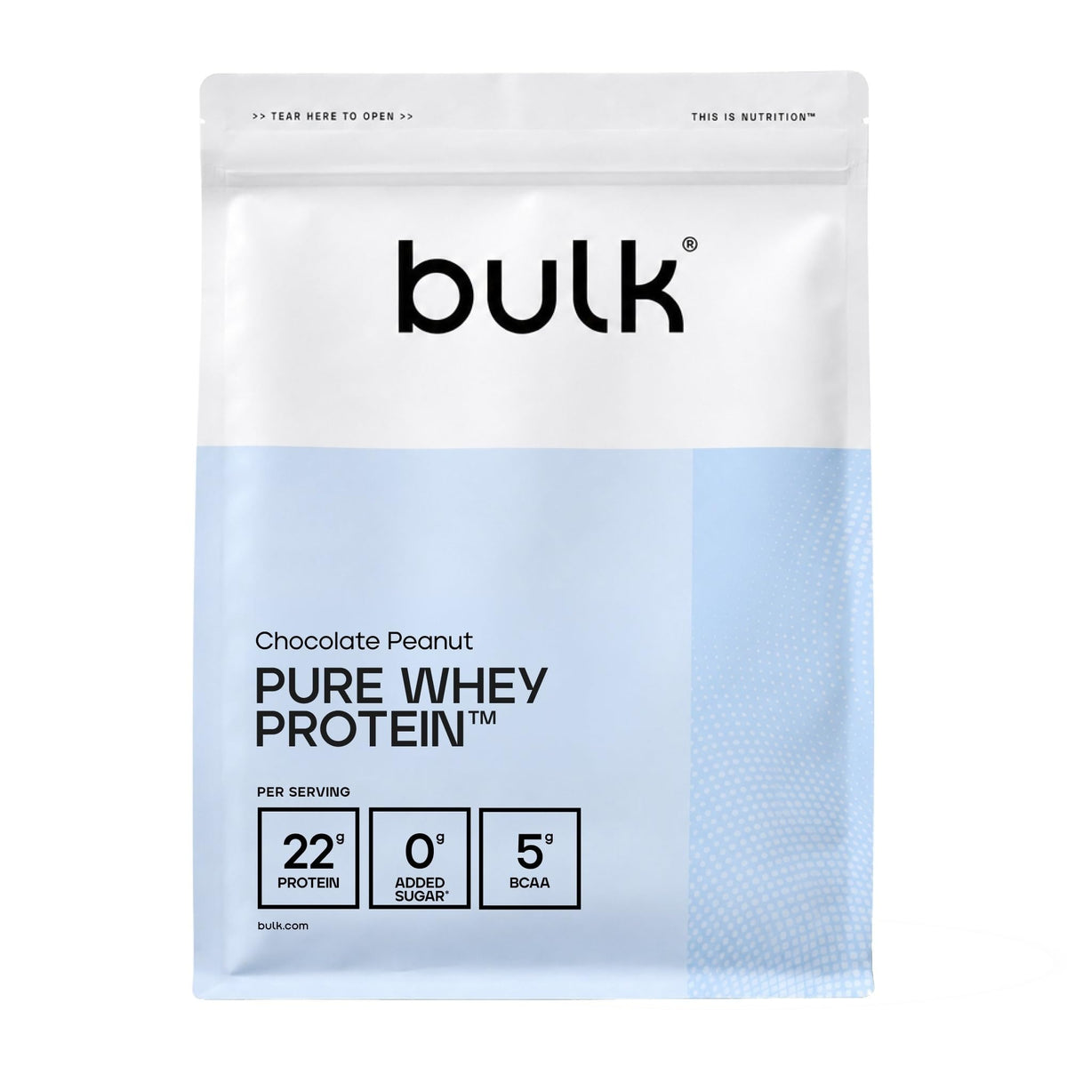 Bulk Pure Whey Protein Powder, Vanilla, 1kg