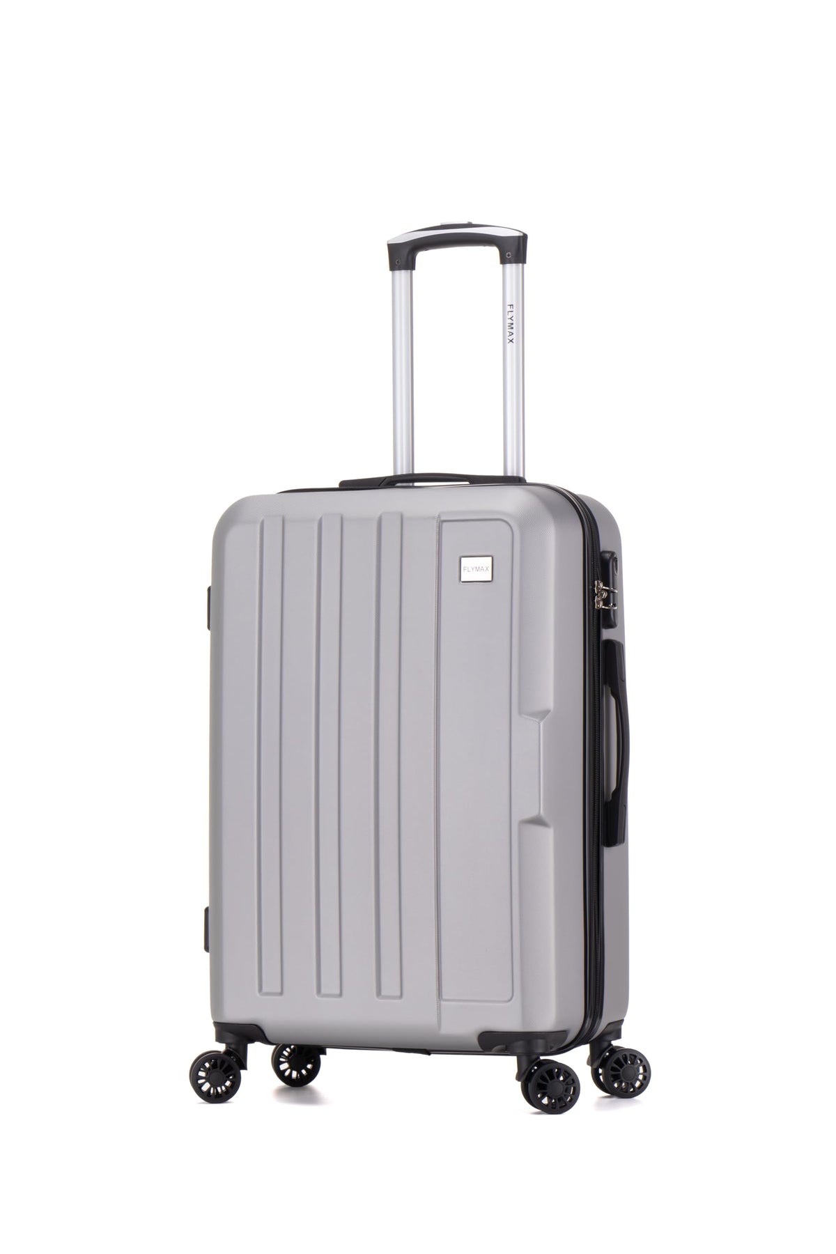 FLYMAX 29" Large Suitcase 4 Wheel Lightweight Luggage Hard Shell Travel Case Hold Check in Fits 23kg - 27kg + 3 Digit Lock Suitcase Large + Telescopic Handle 103 Litre Capacity