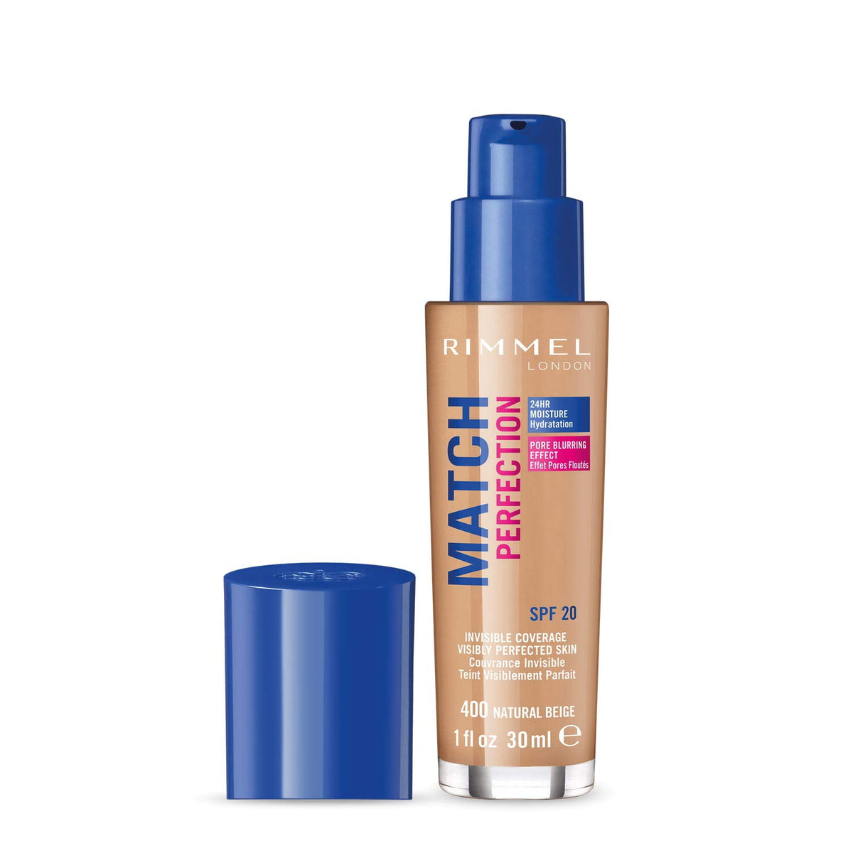Rimmel London Match Perfection Foundation SPF20, 200 Soft Beige