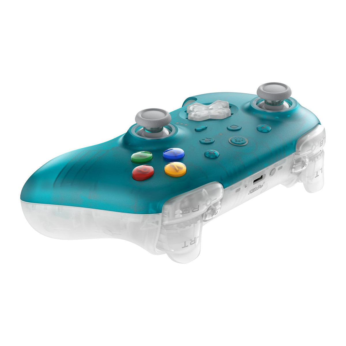 8Bitdo Ultimate 2 Wireless Controller for Windows & Android, Gaming Controller with TMR Joysticks, Switchable Hall Effect/Tactile Triggers, Motion Control, RGB Fire Ring, 8Speed Wireless Tech, Purple