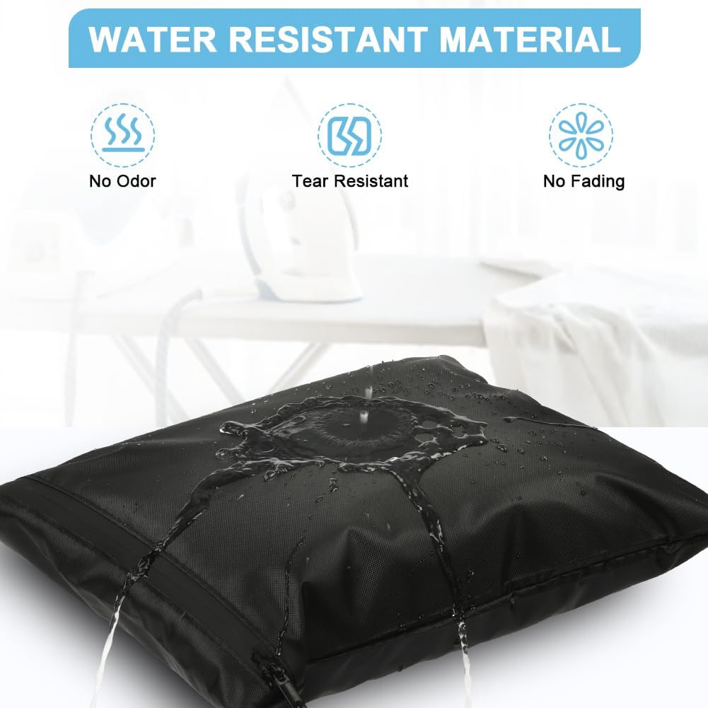 2PCS Wet Bags for Baby Items, Wet Swimsuits, Beach, Camping(Black)
