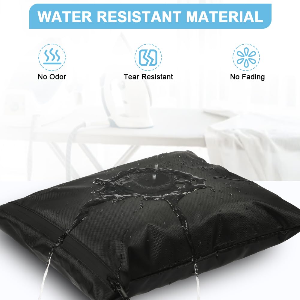 2PCS Wet Bags for Baby Items, Wet Swimsuits, Beach, Camping(Black)