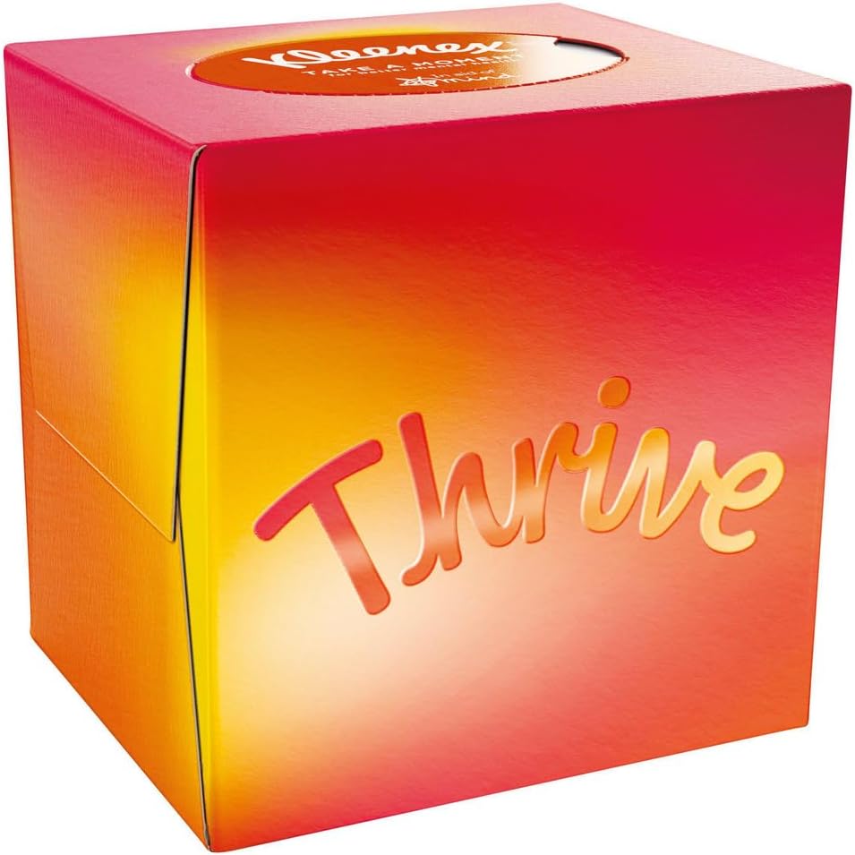 Kleenex Take a Moment Tissues - Single Cube Tissue Box