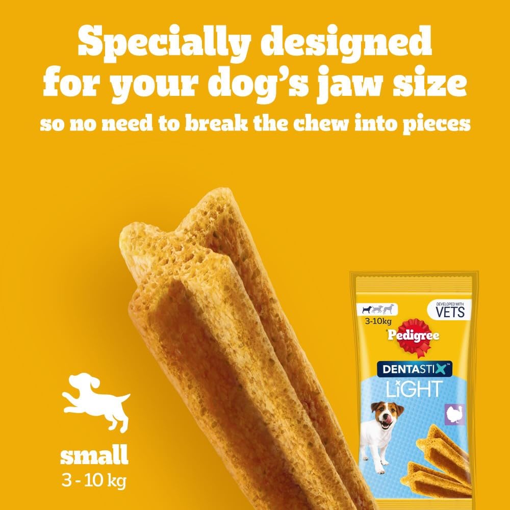 Pedigree DentaStix, Functional Snacks, Daily Dental Chews for Small Dogs (5 -10 kg), Megapack of 16 x 7 (112 Sticks)