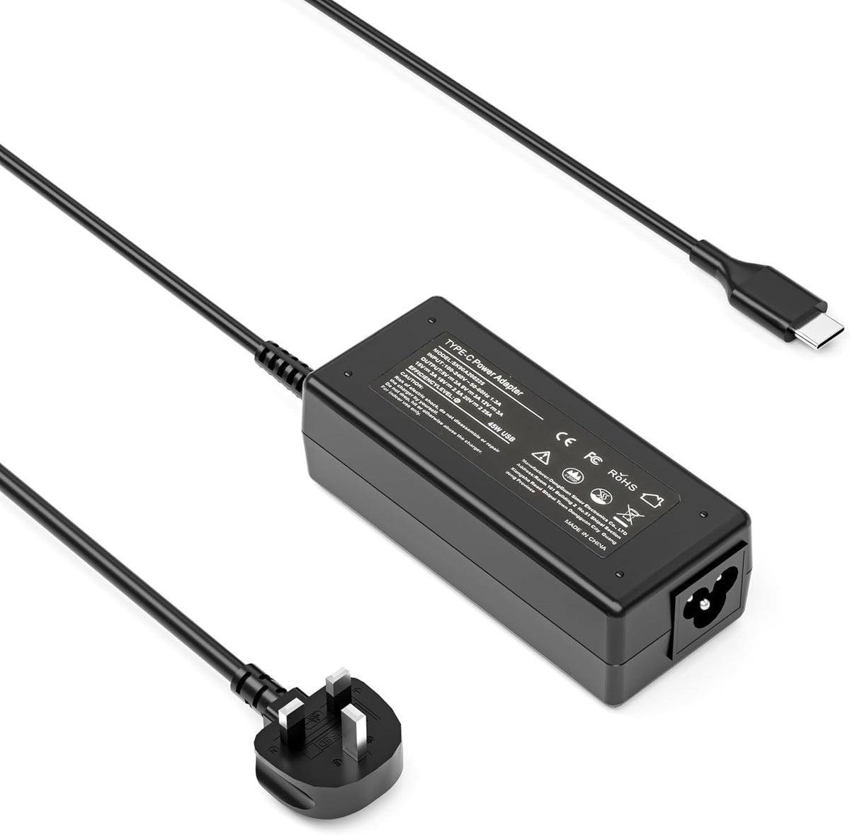 45W 19.5V 2.31A Laptop Charger Compatible with HP Stream 11 13 14 Pavilion 11 13 15(4.5mm x 3mm)
