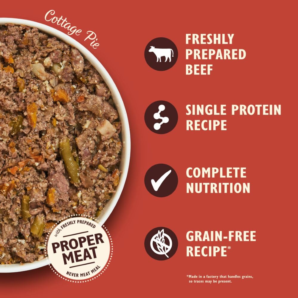 Lily's Kitchen Natural Adult Dog Food Wet Trays - Classic Dinners Multipack - Chicken, Lamb & Beef - Complete Meal Recipes (6 Trays x 150g)