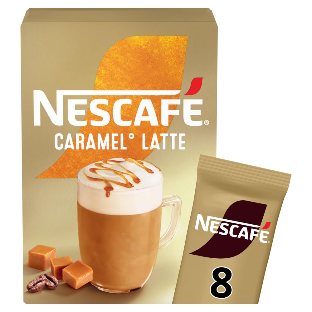 NESCAFÉ Latte Instant Coffee Sachets - 72 x 18g