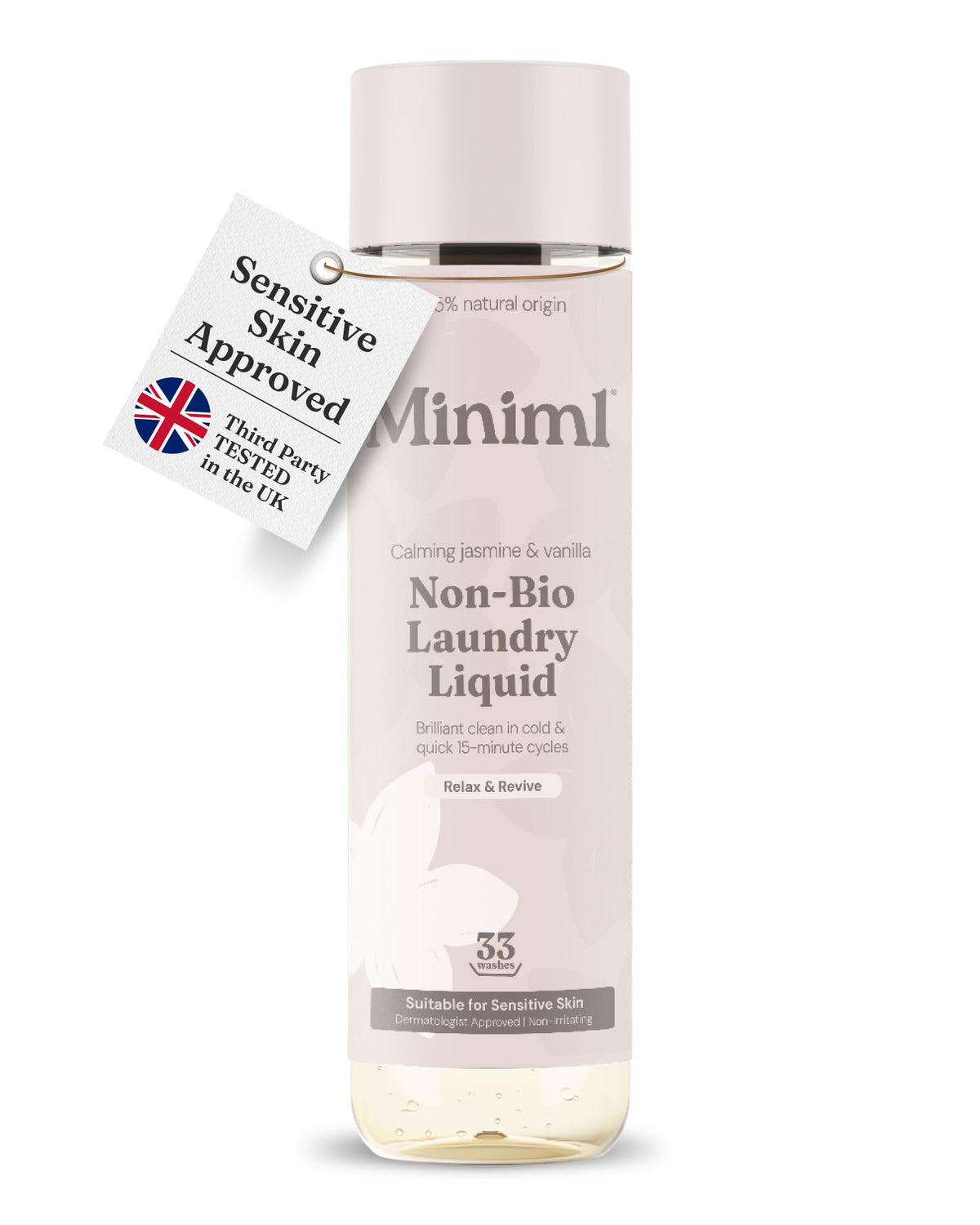 Miniml Eco Laundry Liquid Washing Detergent 5L Refill – Fresh Linen