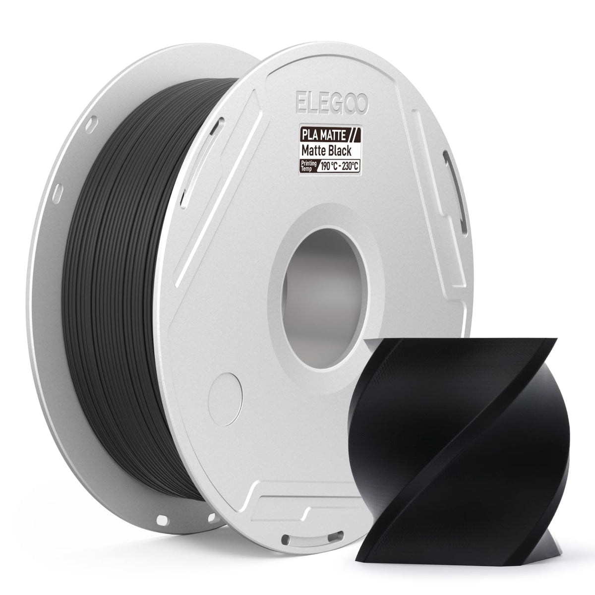 ELEGOO PLA Basic Refill 3D Printer Filament 1.75mm Red 1KG, Easy Storage
