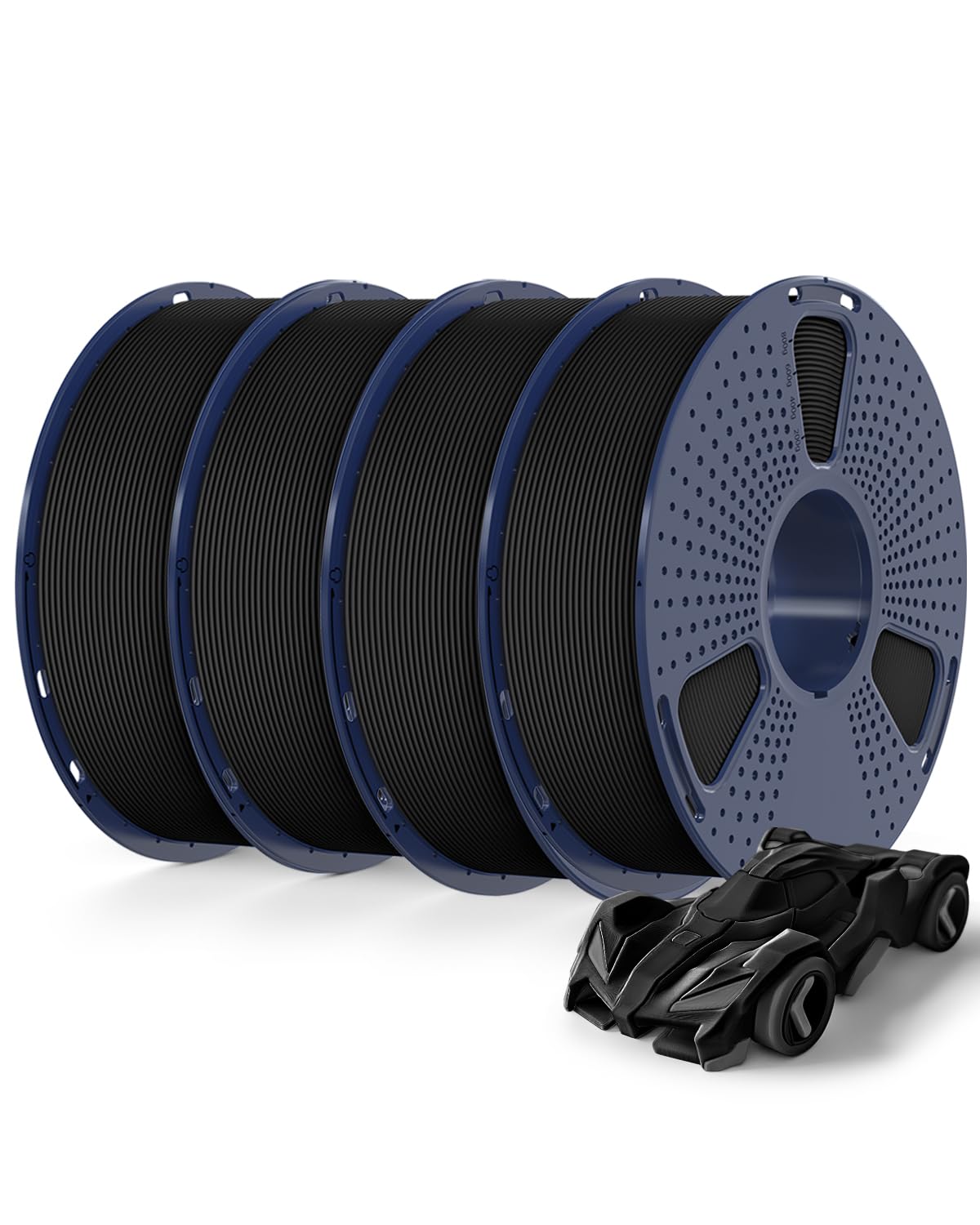 SUNLU Rapid PETG 3D Filament 1.75mm, High Speed 30-600mm/s, 1KG Blue