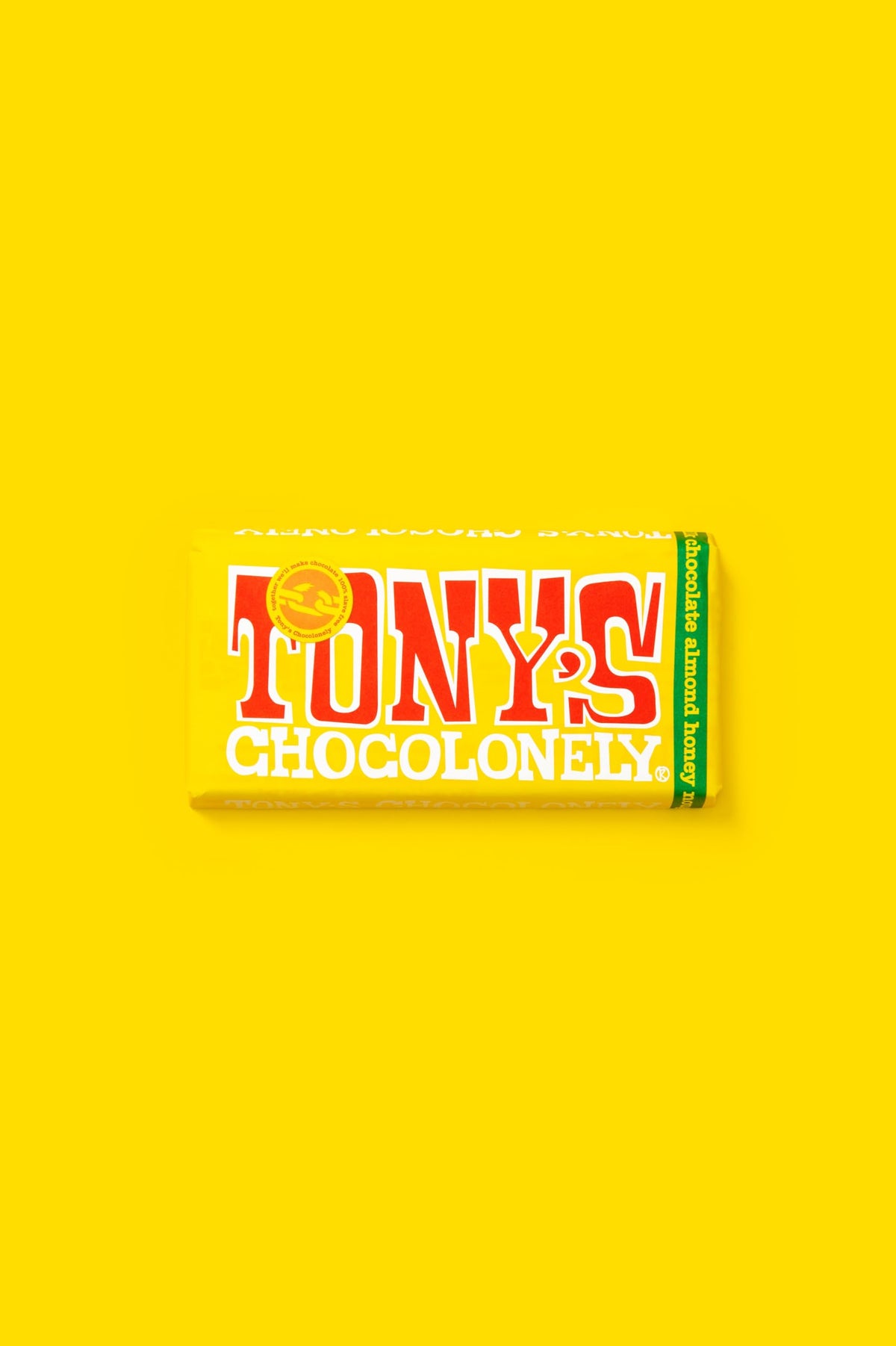 Tony's Chocolonely Milk Chocolate Bar - 180g Belgian Fairtrade Chocolate, Gift, 32% Cocoa, Vegetarian
