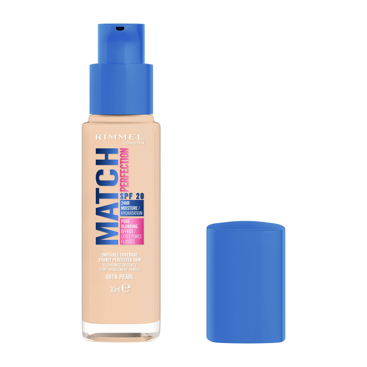 Rimmel London Match Perfection Foundation SPF20, 200 Soft Beige