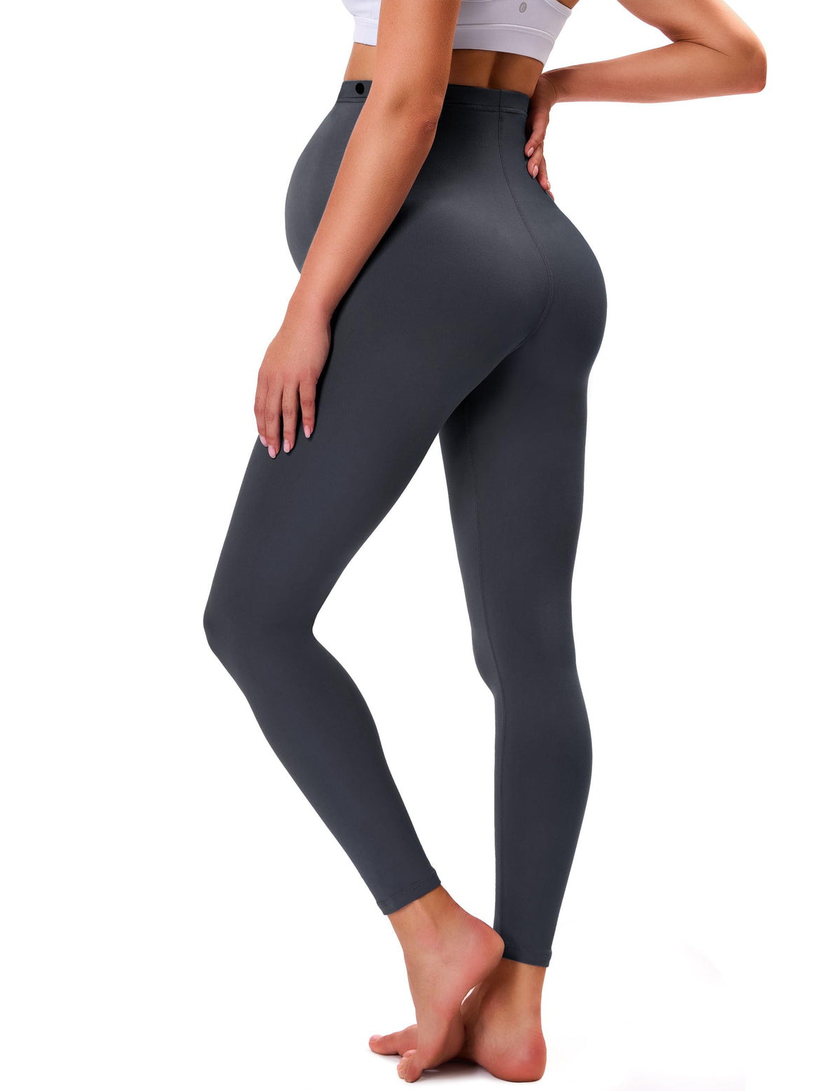 VALANDY Creamlush Over Bump Maternity Leggings for Women