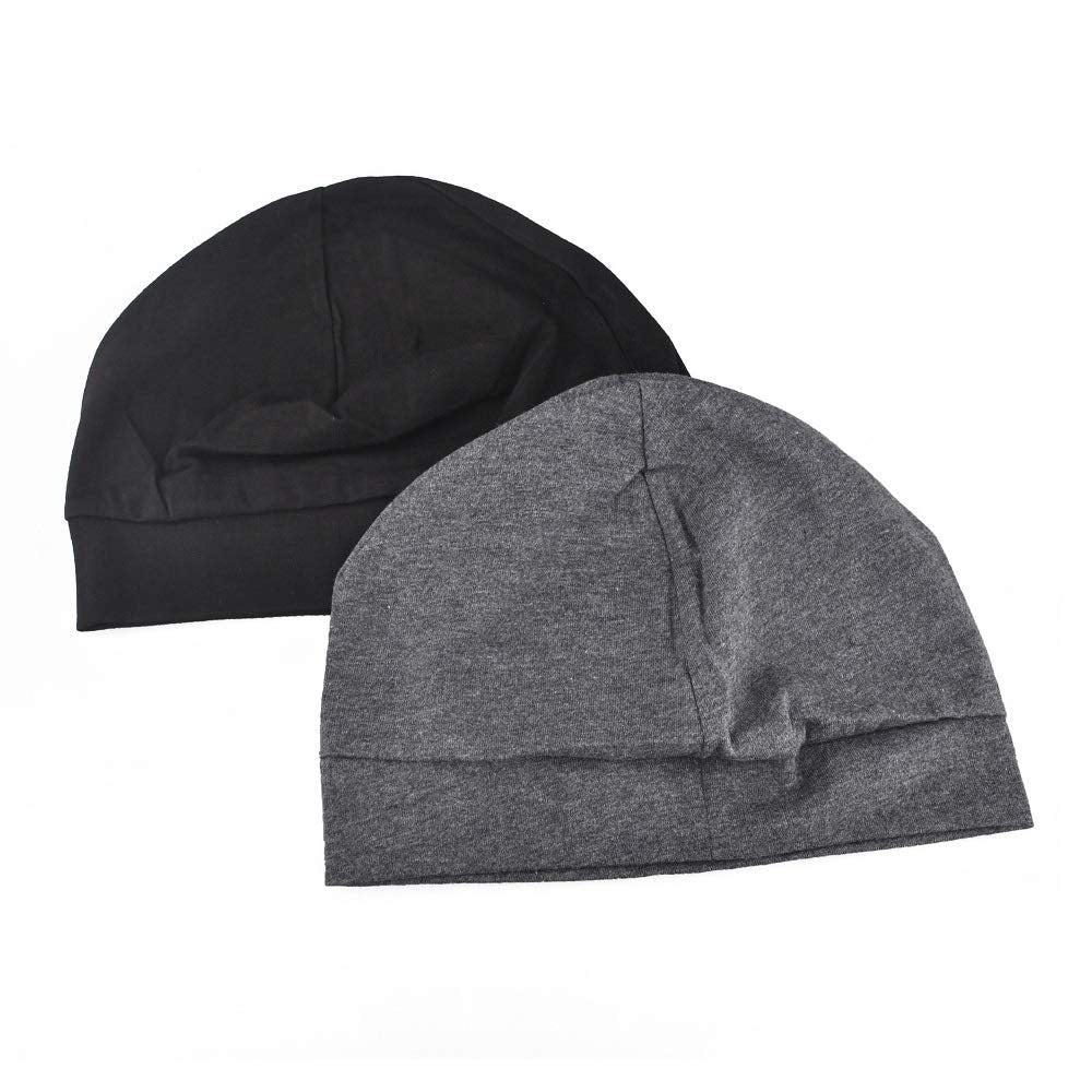 EINSKEY 100% Cotton Skull Caps for Men, Multipurpose Daily Wear Beanie Hat