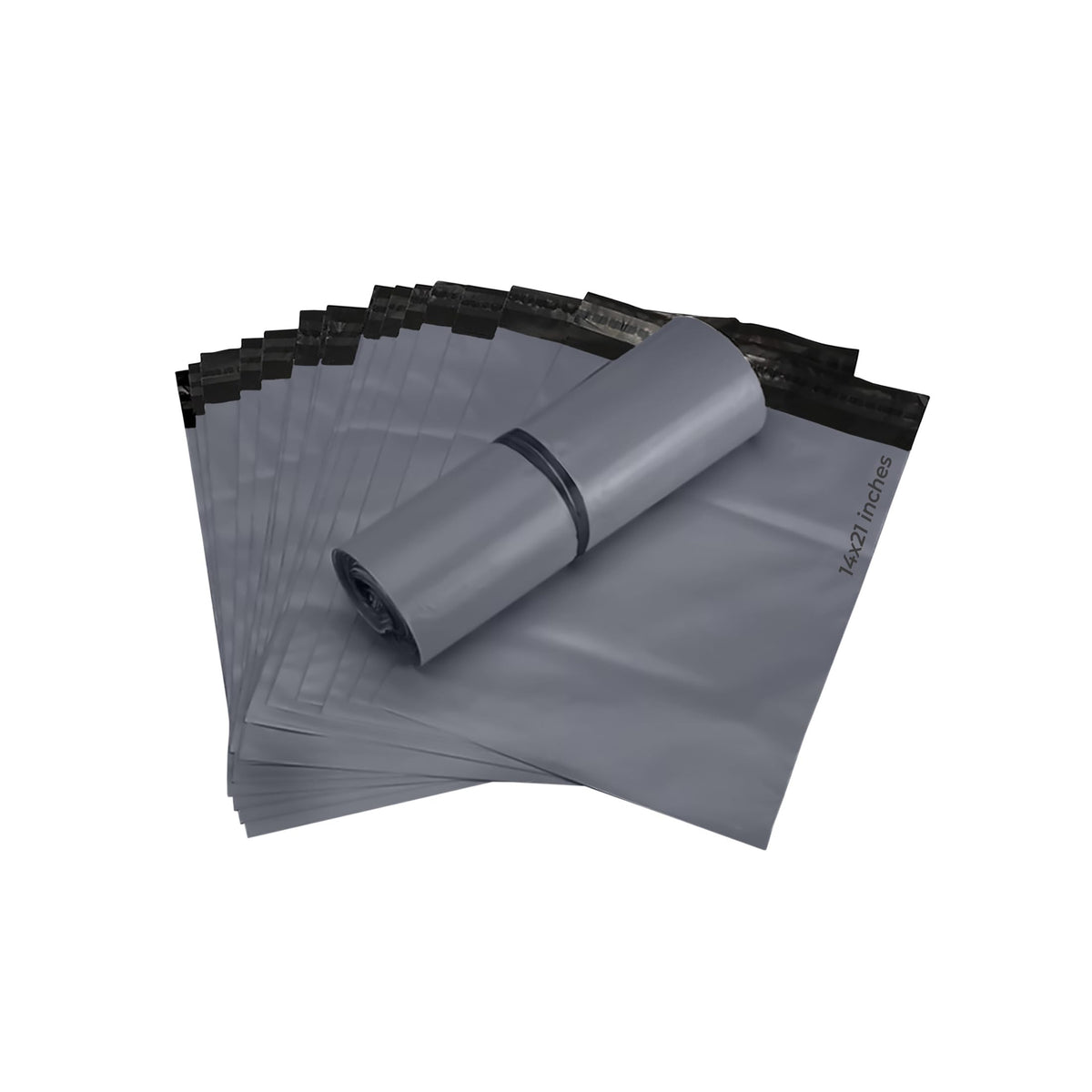 50 Grey Parcel Bags 10" x 14" Self Seal Postage Bag 254mm x 356mm Eco-Friendly Plastic Packaging Delivery Bags A4 Letter Mailing Bag Strong Waterproof Poly Mailers