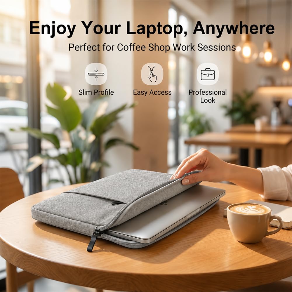 ProElife 13-Inch Laptop Sleeve for MacBook Air 13.6 M5/M4 & MacBook Neo
