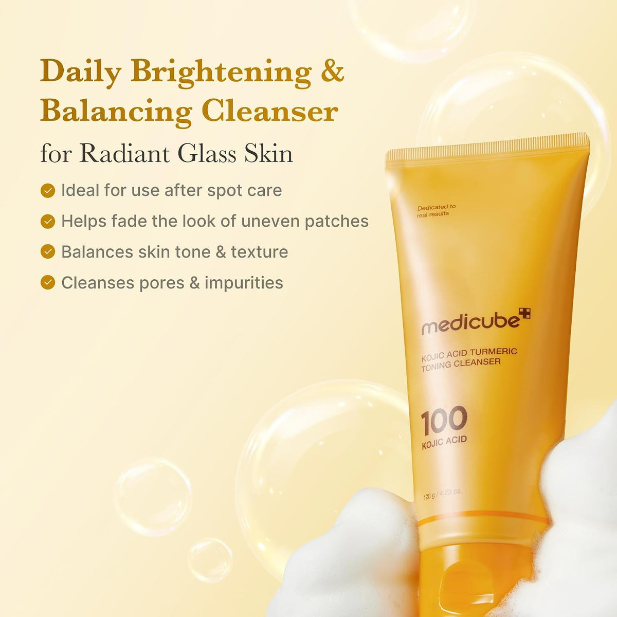 medicube Facial Cleanser Zero Foam Cleanser for Pore & Excess Oil Care