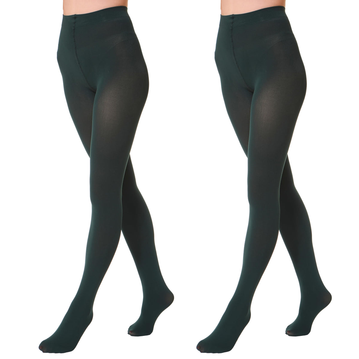 EVERSWE 2 Pairs Pack Women's Opaque Tights