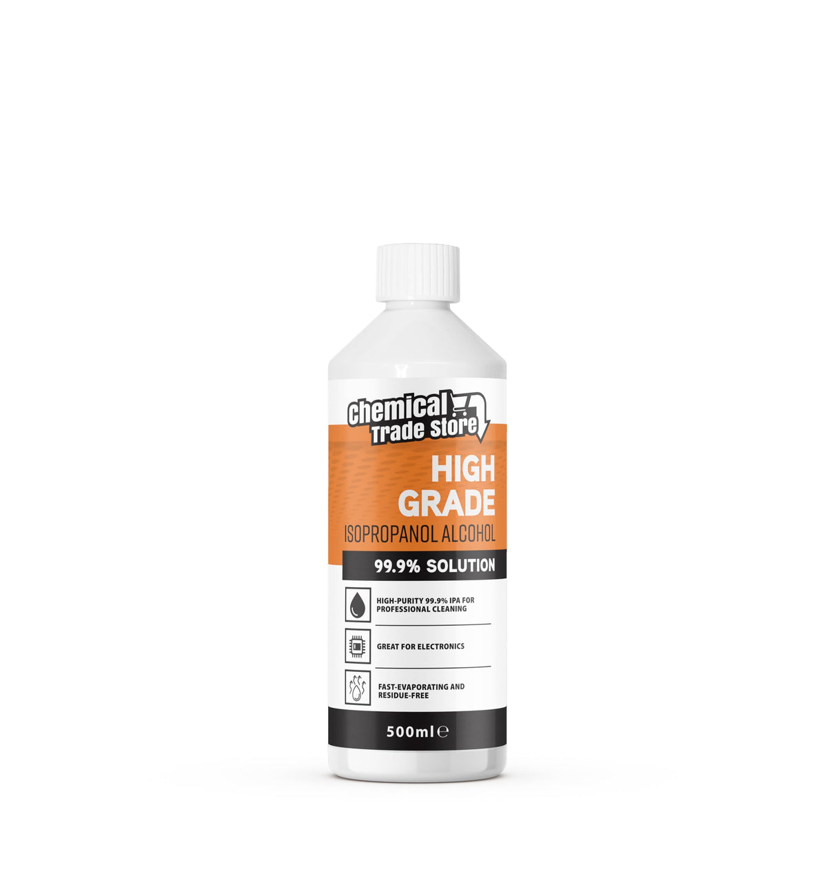 Isopropanol Alcohol 99.9%, 1 Litre - High-Purity Isopropyl Alcohol IPA, Solvent & Cleaner For Electronics, PC & Phone Cleaning, Ink Removal, Surface Prep, Lab & Industrial Use