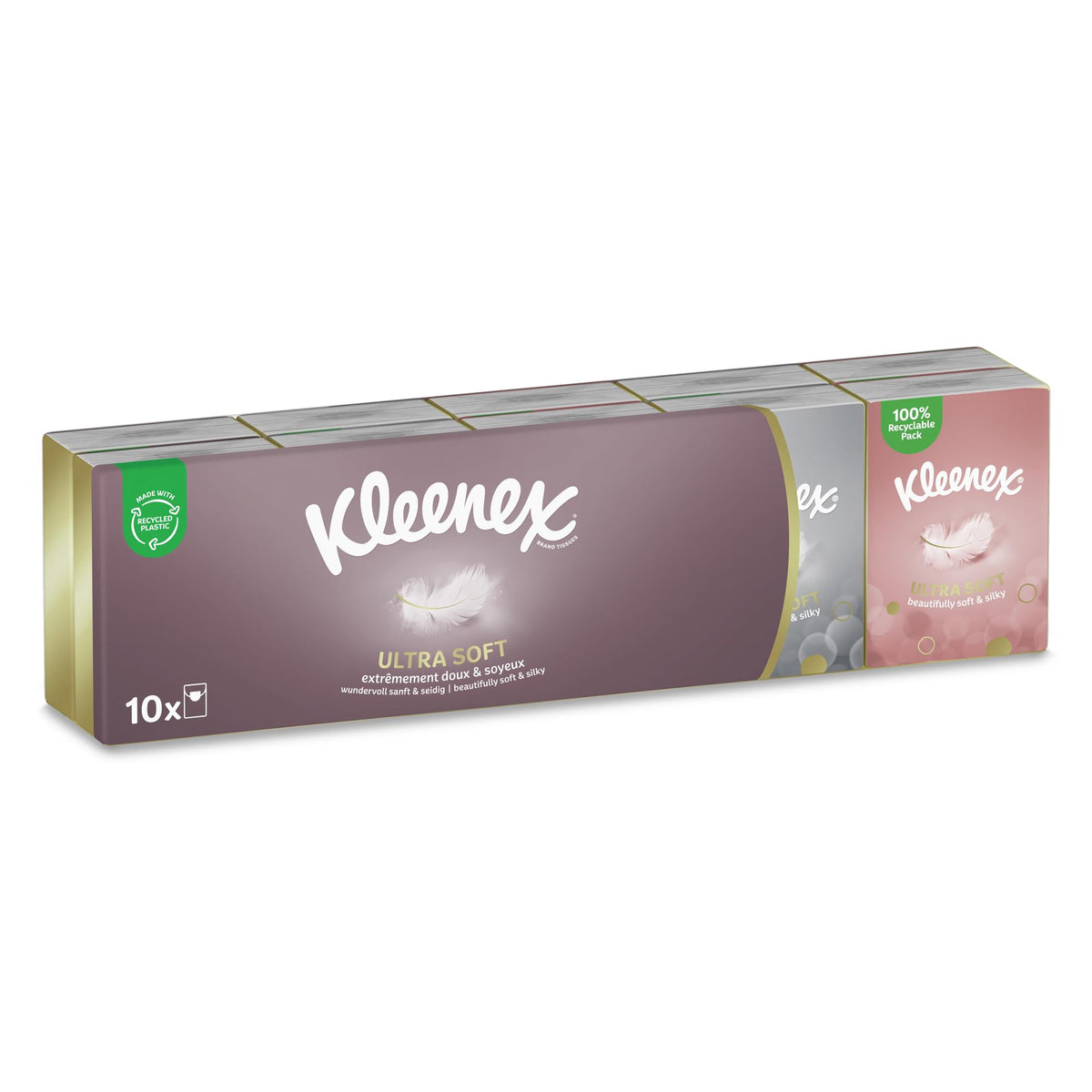 Kleenex Balsam Travel Tissues - Multipack 8 Tissue Packs