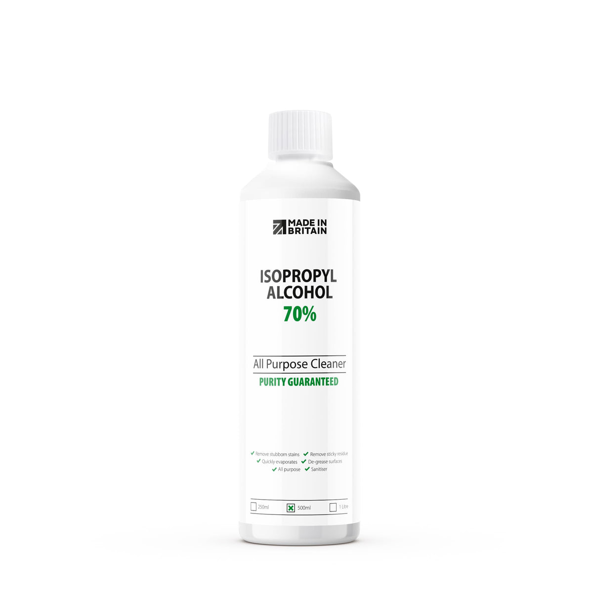 ChemLab - 70% Isopropanol Isopropyl All-Purpose Rubbing Alcohol | Disinfectant, Household Cleaner and Degreaser - Suitable for Electronics, Glass, Removing Grease and Glue 1 Litre