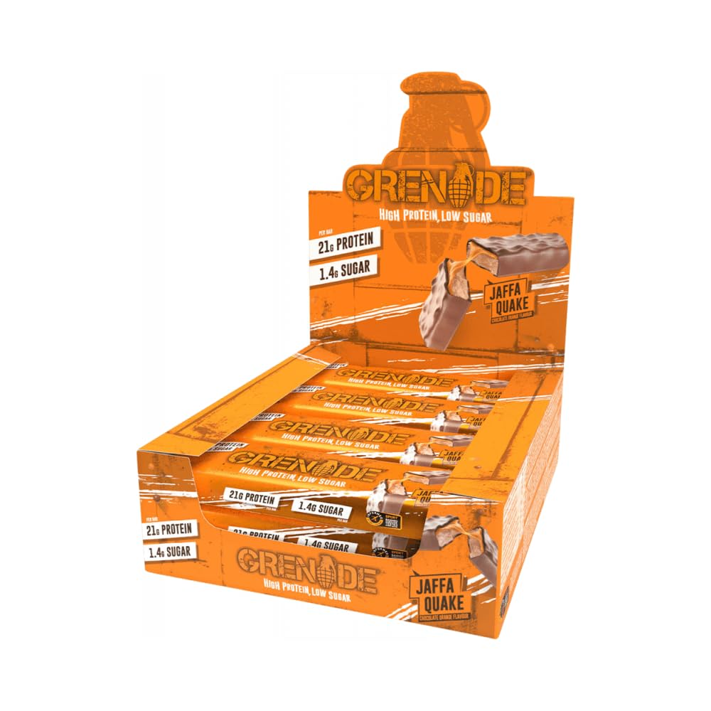 Grenade Chocolate Chip Salted Caramel Protein Bars, 12 x 60 g