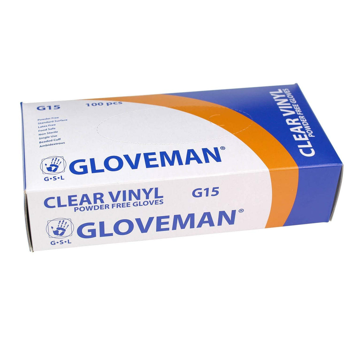 Clear Vinyl Gloves Small – Disposable Powder-Free & Latex-Free Gloves (Box of 100) – Food Prep, Cleaning & Hygiene