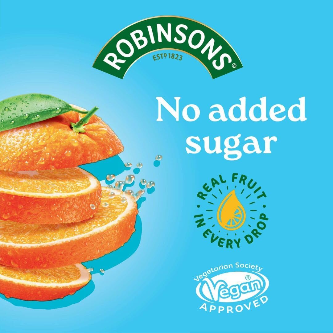 Robinsons Fruit Squash - Low Calorie - Double Strength - Orange 1.75 Litre