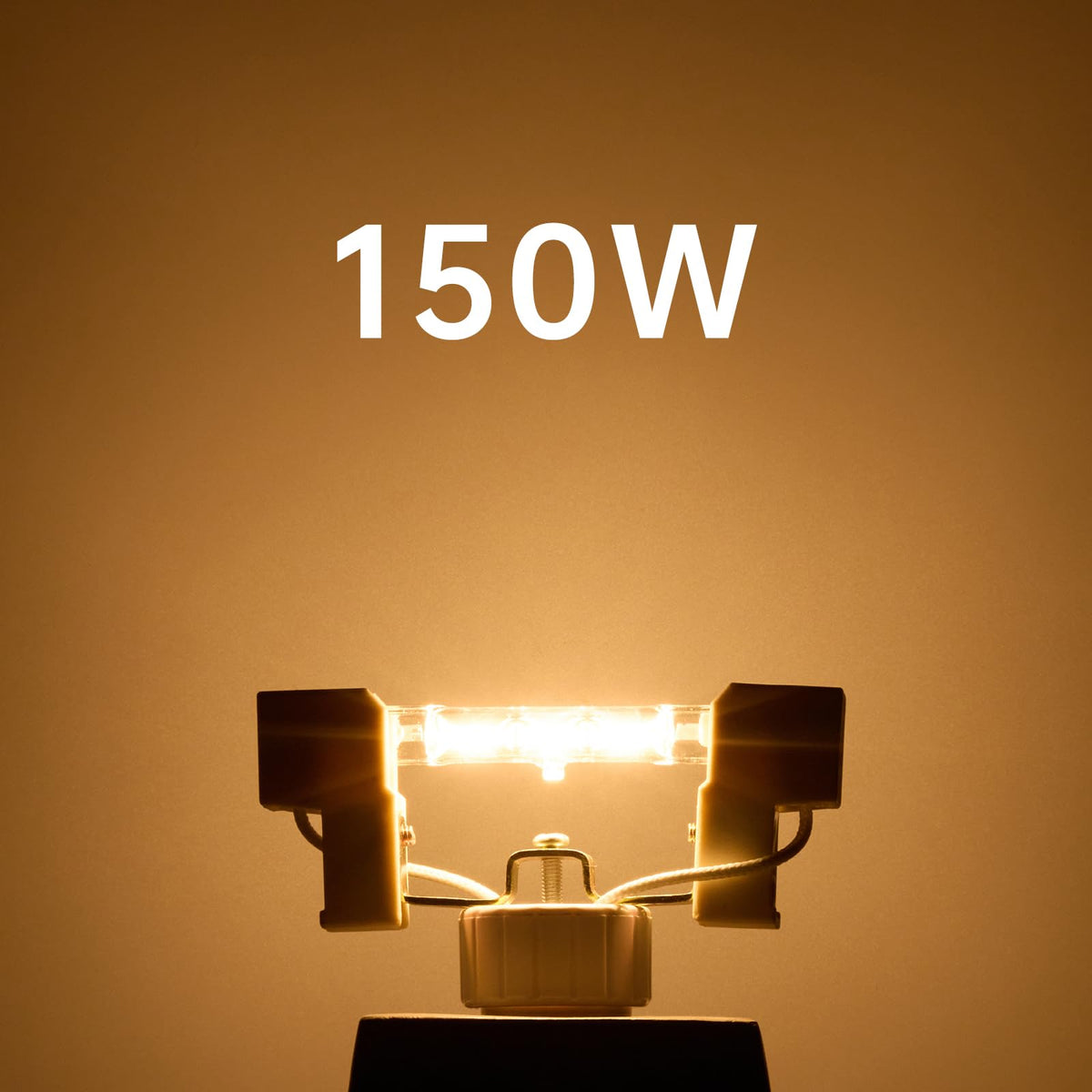 6 Pack R7s Halogen Bulb 118mm 230W Dimmable 230V 4650LM 2800K Warm White