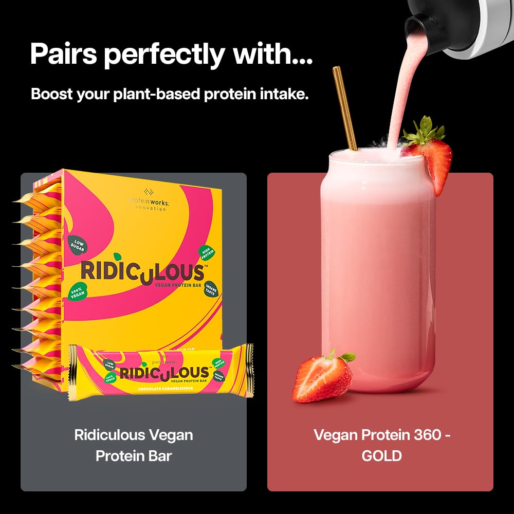 Protein Works | Vegan Protein 360 - Gold, Chocolate Bueno, 1kg