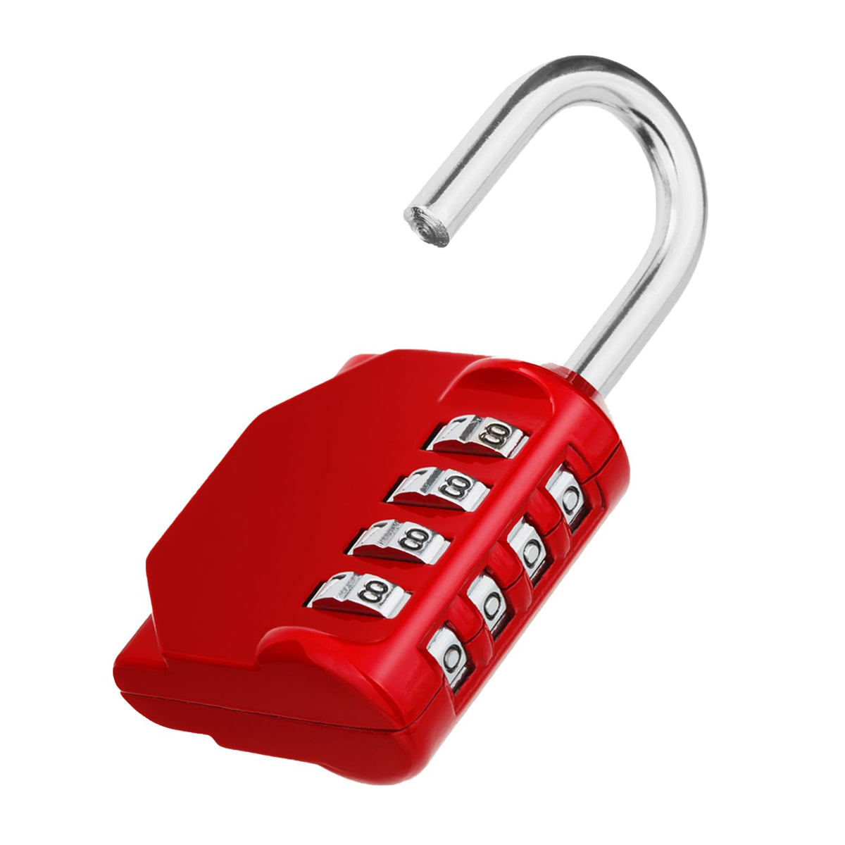 ZHEGE Combination Padlock, 4 Digit Coded Padlock (Sky Blue)