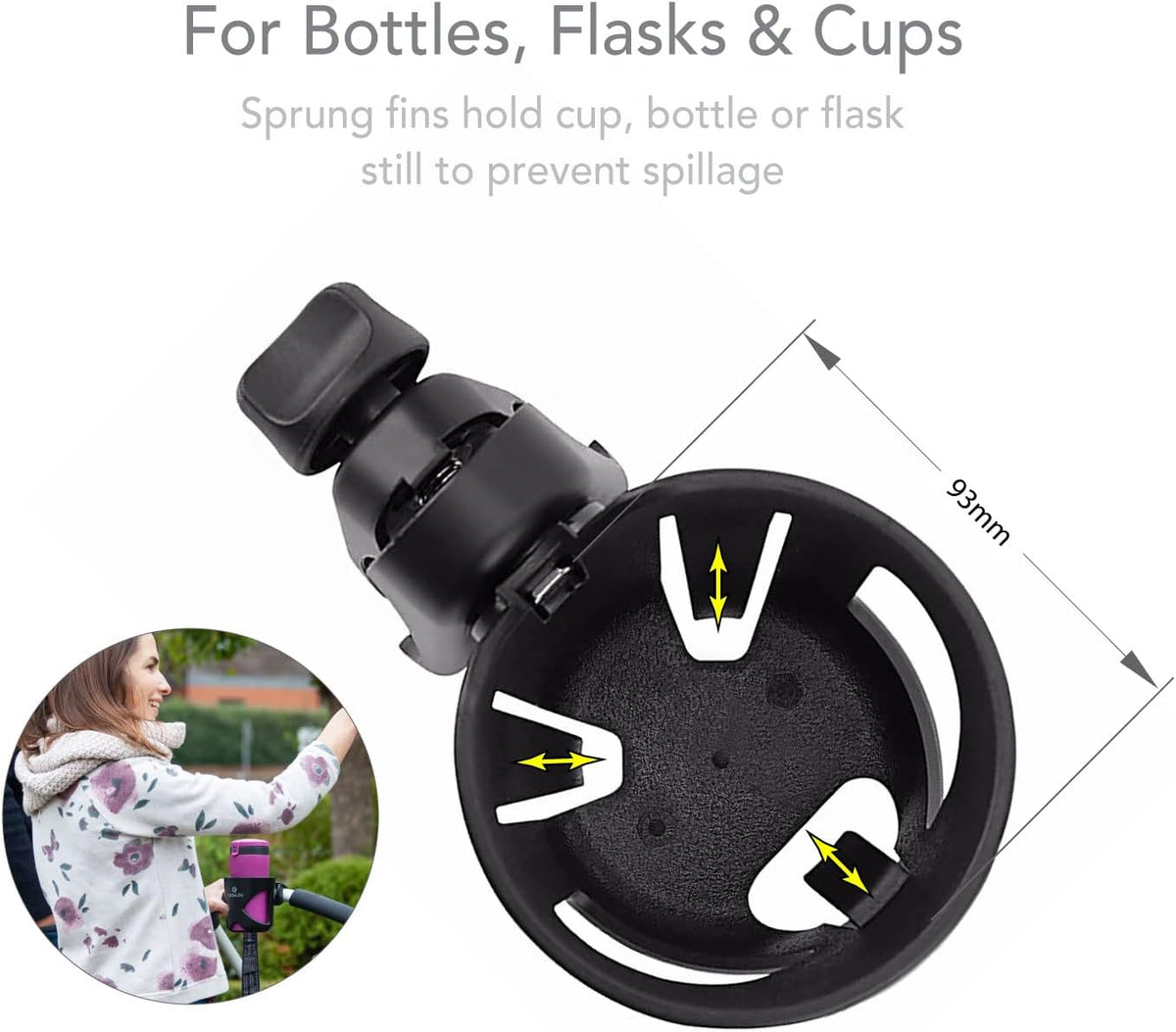 LittleLife Buggy And Pushchair Universal Cup Holder