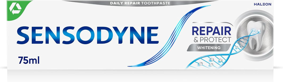 Sensodyne Repair and Protect Whitening Toothpaste for Sensitive Teeth 75 ml