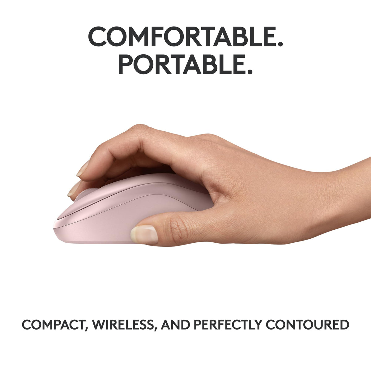Logitech M240 Silent Bluetooth Mouse, Wireless, Compact