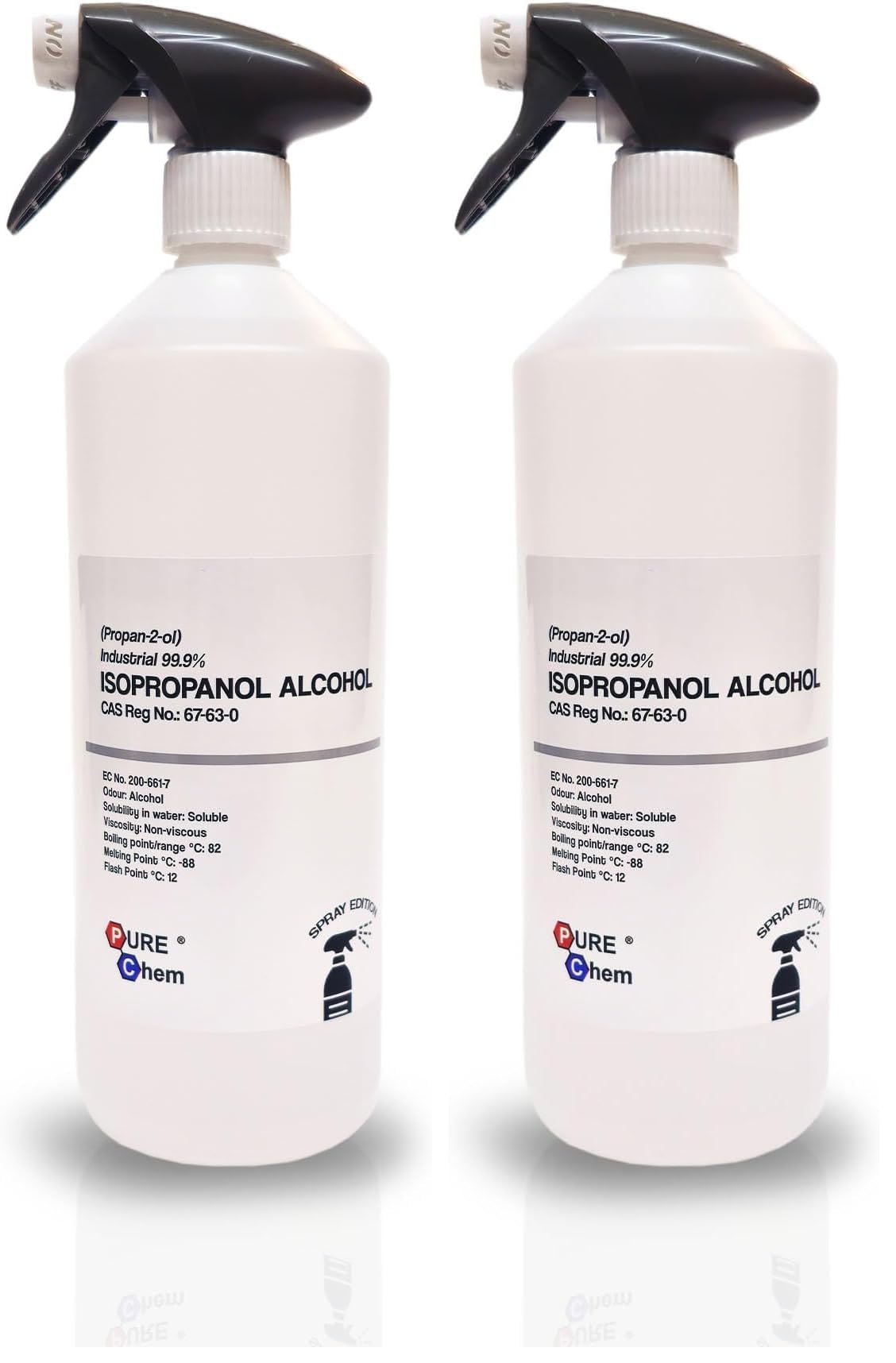 Pure Chem Isopropyl Alcohol Isopropanol IPA Rubbing Alcohol Cleaning 99.9%