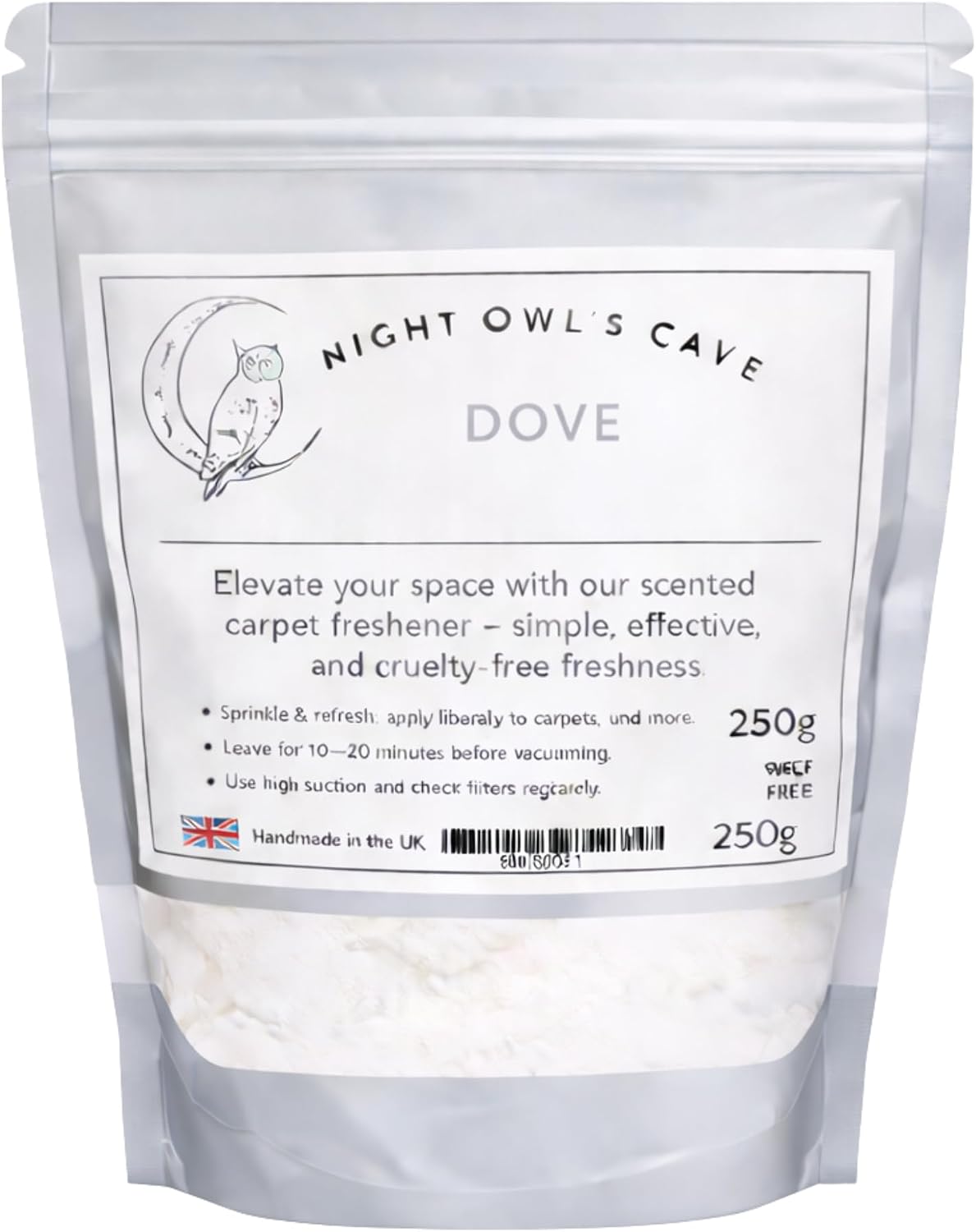 Handmade Highly Scented Carpet Freshener - 250g | Choose from Nine Irresistible Scents! | Vegan & Cruelty-Free | Expertly Crafted in the UK Long-Lasting Handmade (Alien)