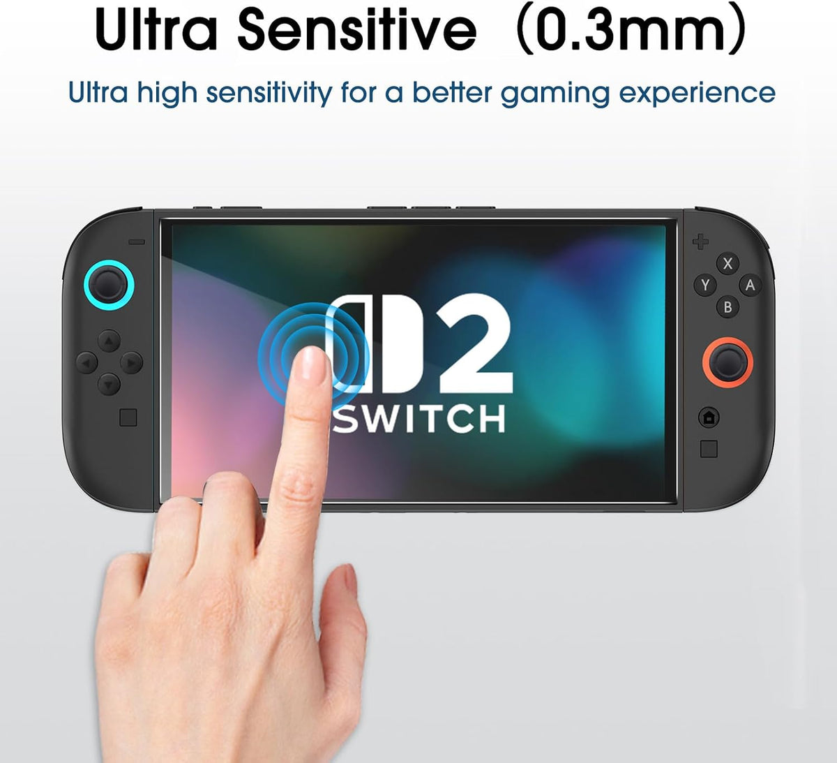 amFilm Auto-Alignment OneTouch for Nintendo Switch 2 Screen Protector 2025