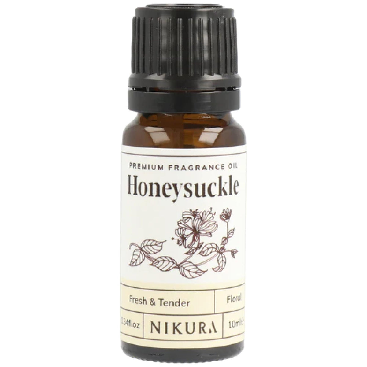 Nikura - Fresh Linen (Floral) Fragrance Oil - 10ml | Perfect for Diffuser for Home, Soap Making, Candle Making, Wax Melts | Bath Bombs, Pot Pourri Refresher Oil, Perfume Scents, Burner Oil | UK Made