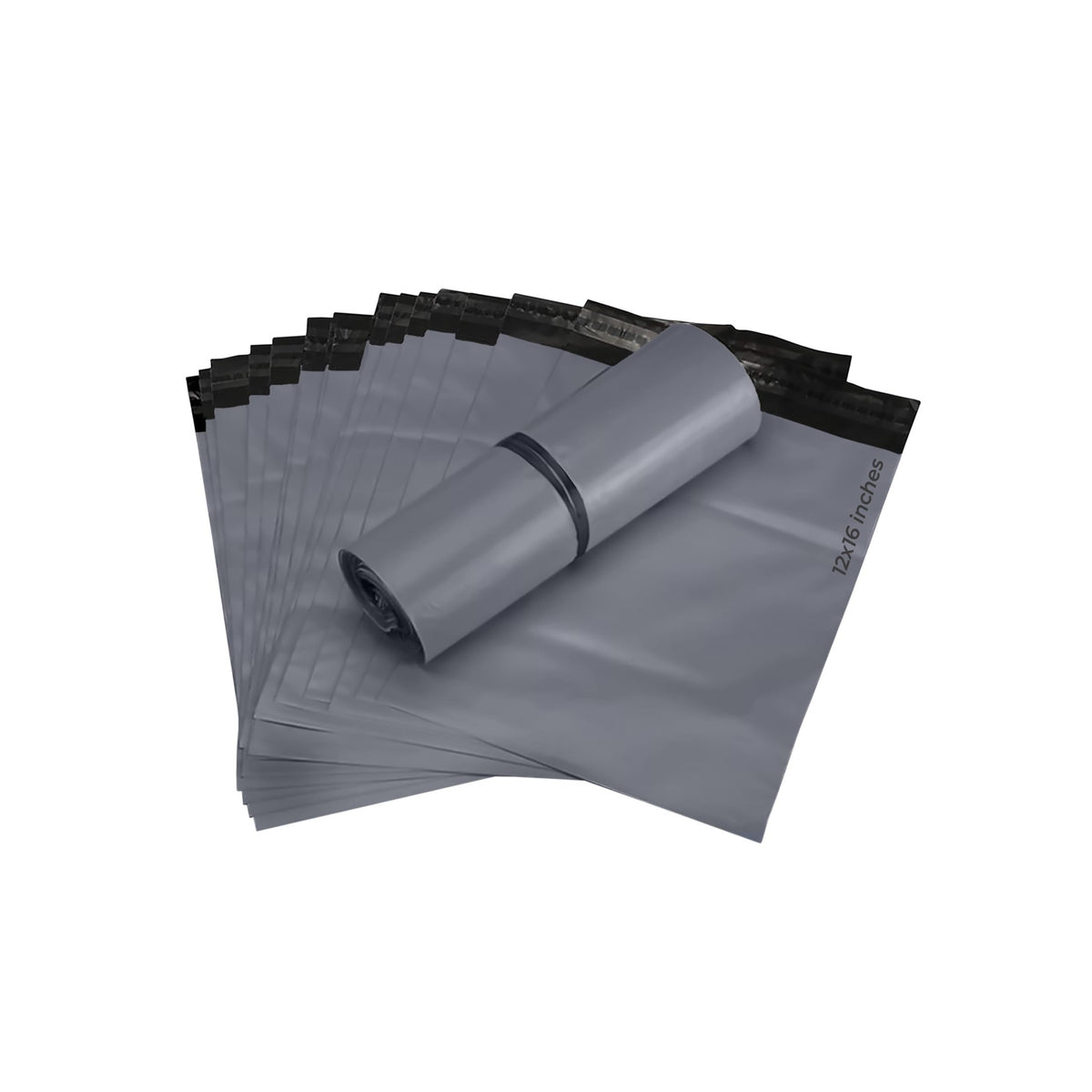 50 Grey Parcel Bags 10" x 14" Self Seal Postage Bag 254mm x 356mm Eco-Friendly Plastic Packaging Delivery Bags A4 Letter Mailing Bag Strong Waterproof Poly Mailers
