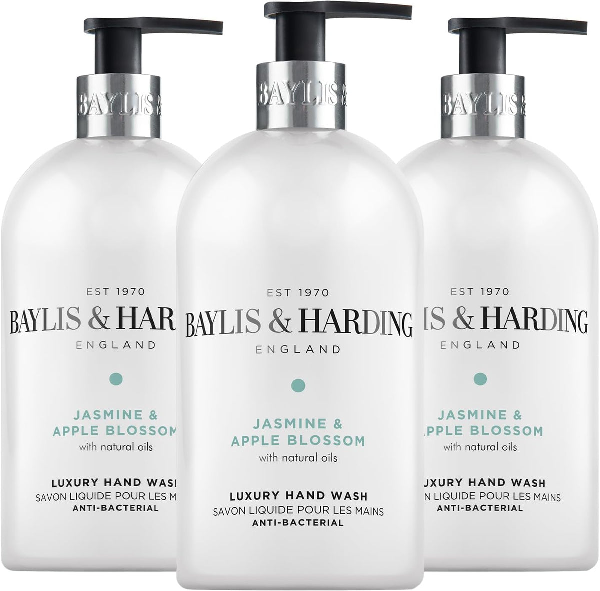 Baylis & Harding Signature Luxury Hand Wash 500ml 3 pack