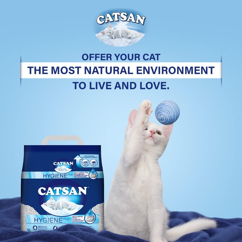 Catsan Hygiene Non-Clumping Odour Control Cat Litter 5L