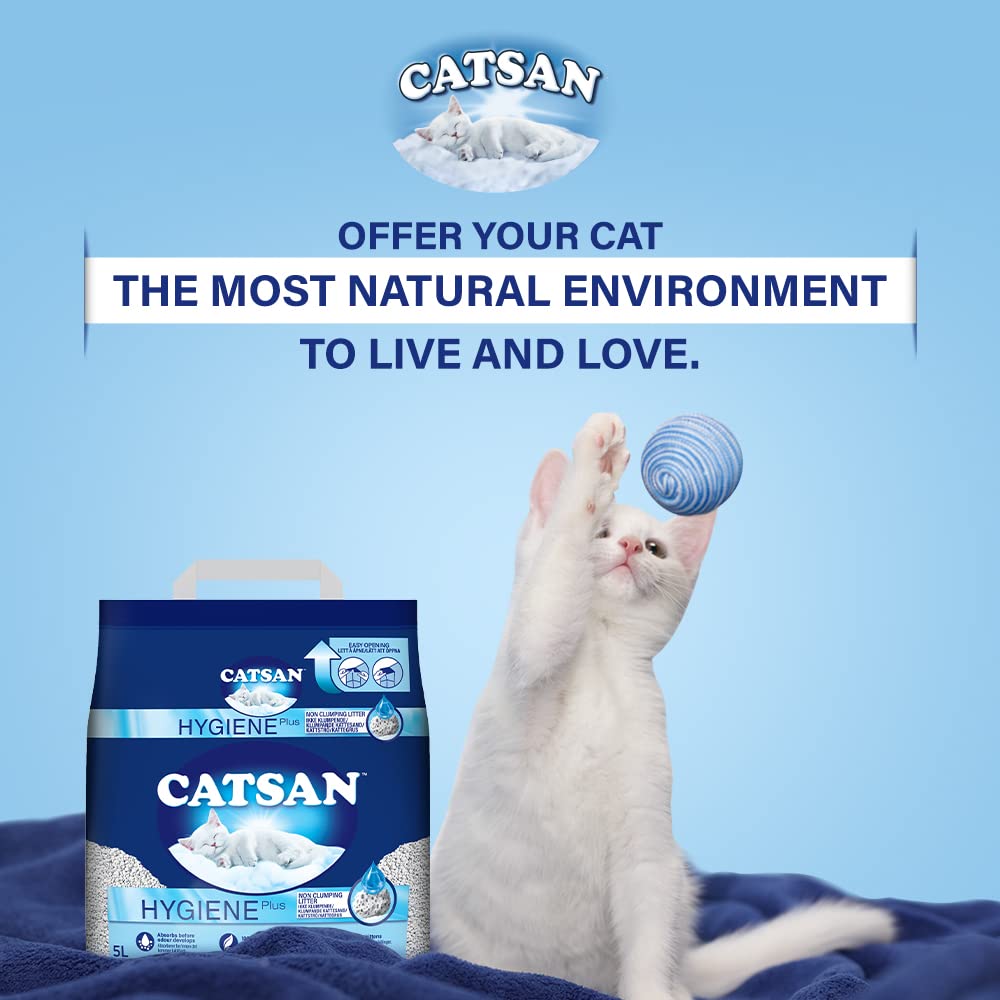 Catsan Hygiene Non-Clumping Odour Control Cat Litter 5L